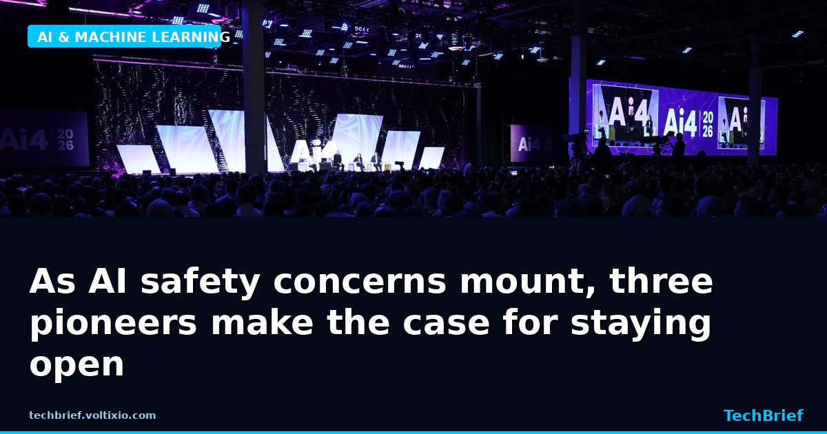 As AI safety concerns mount, three pioneers make the case for staying open