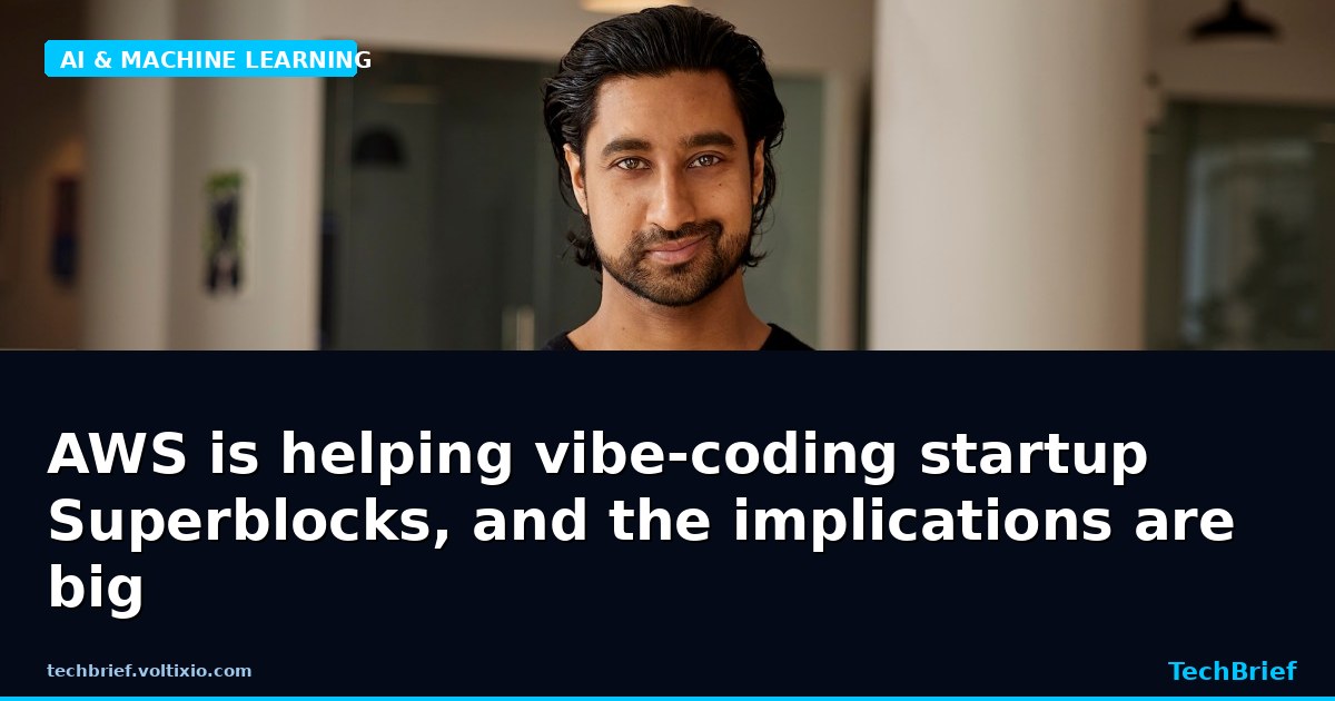 AWS is helping vibe-coding startup Superblocks, and the implications are big