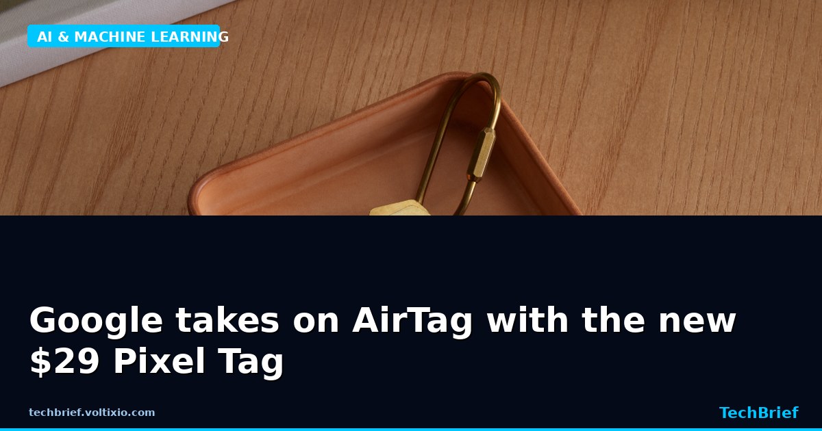 Google takes on AirTag with the new $29 Pixel Tag