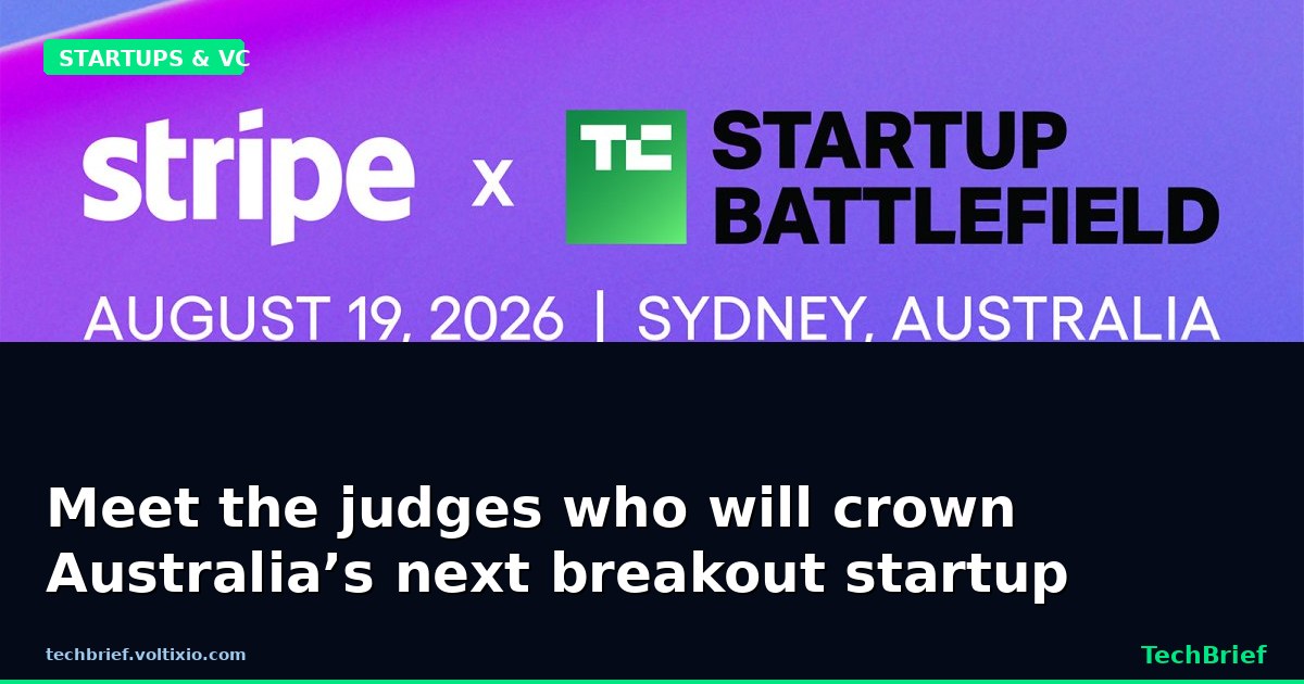 Meet the judges who will crown Australia’s next breakout startup